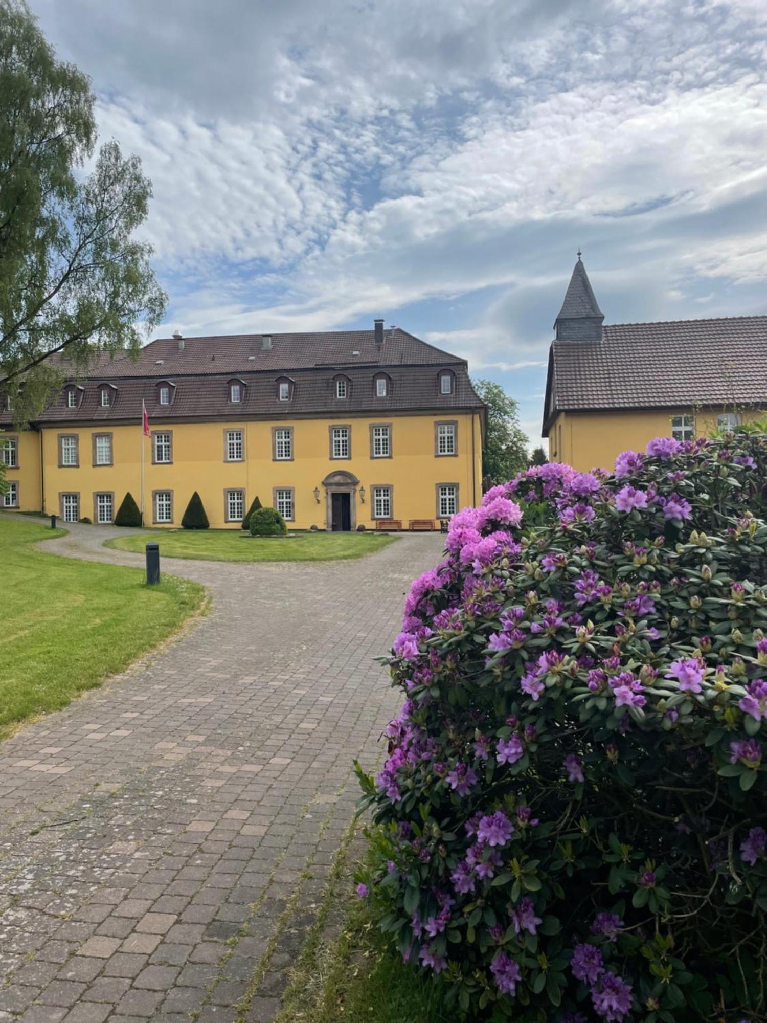 Hotel Schloss Hoehnscheid Бад-Арользен Экстерьер фото